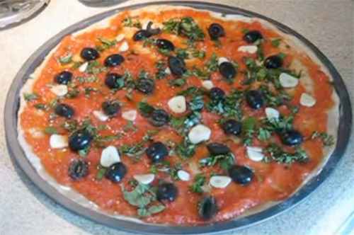Pizza marinara2