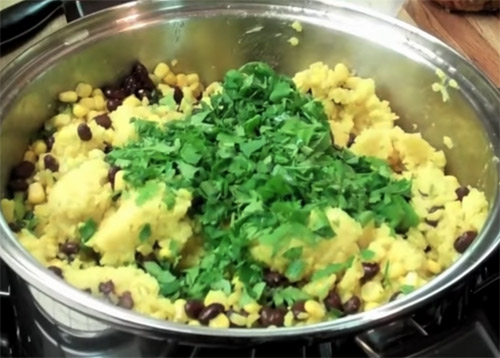 Black Beans Corn and Yellow Rice5