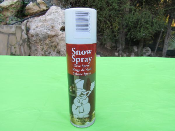 fake snow spray