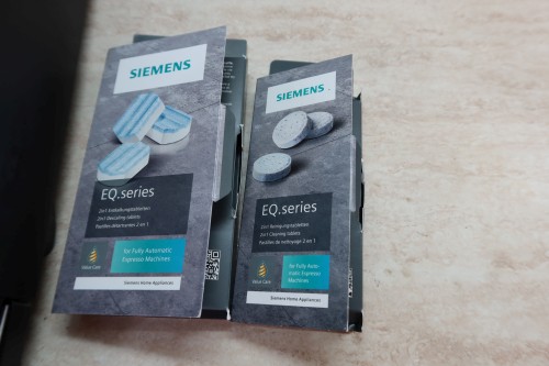 siemens cleaning tablets