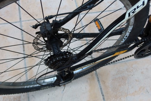 removing rear bike wheel no quick release