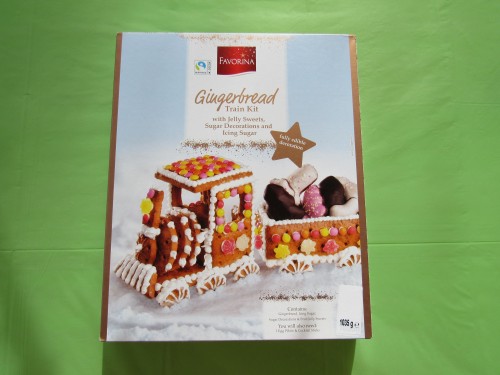 gingerbread train and station kit