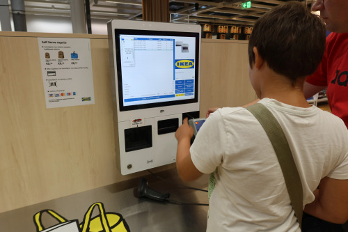 IKEA self-checkout systems