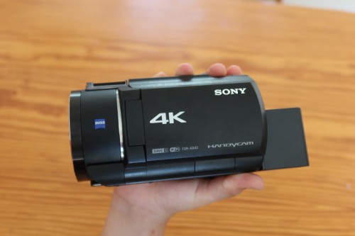 sony fdr ax43a 4k handycam camcorder