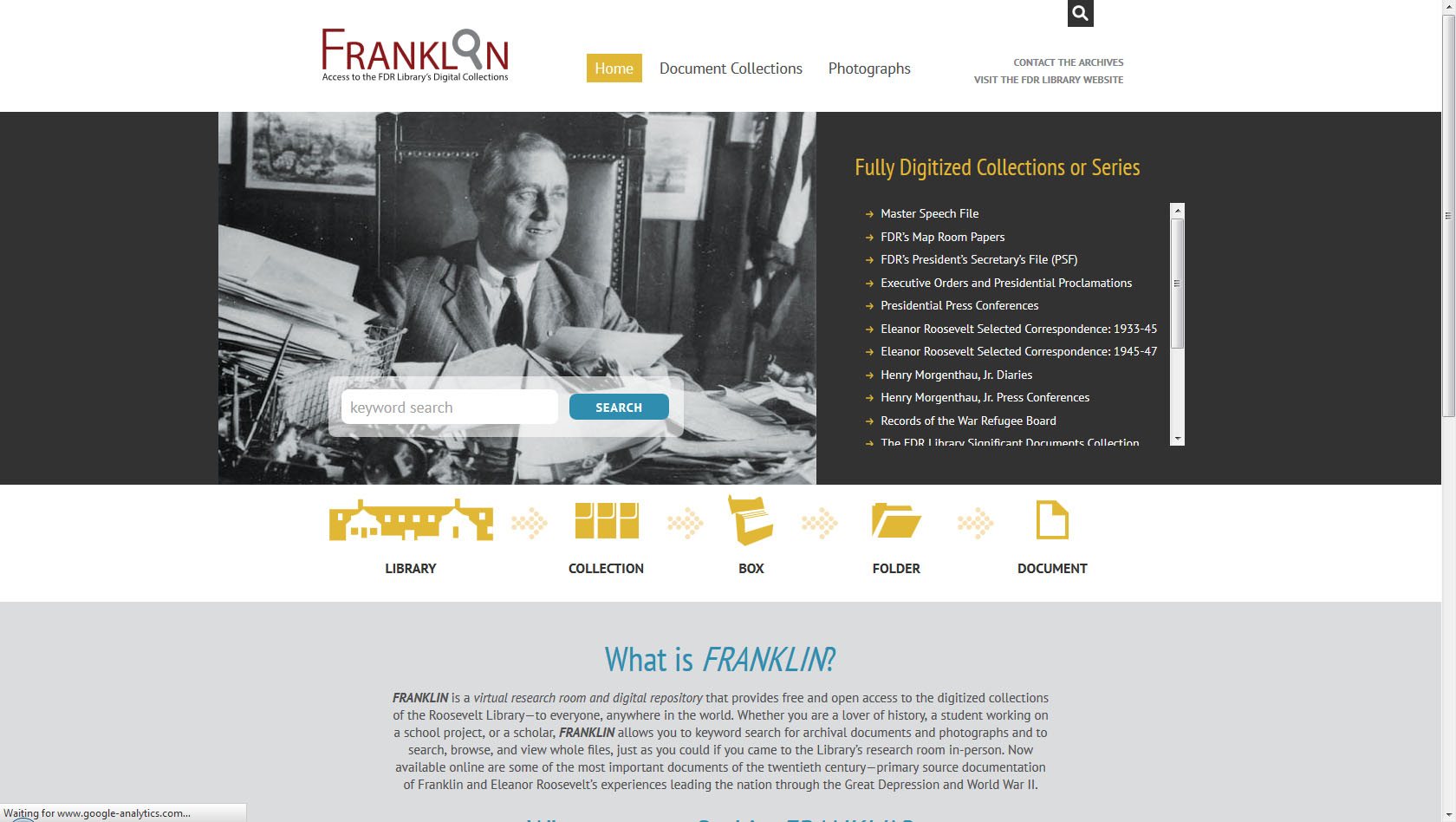 FRANKLIN screenshot