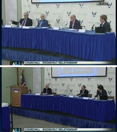 Warren F. Kimball, David Reynolds, Richard Aldous, J. Garry Clifford, Andrew Roberts, David B. Woolner and Glen Johnson 