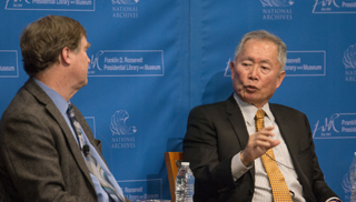 George Takei and Kermit Roosevelt 